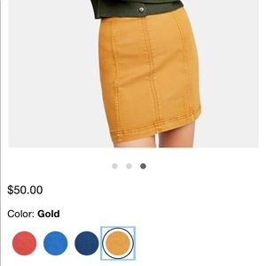 Free People Modern Femme Skirt